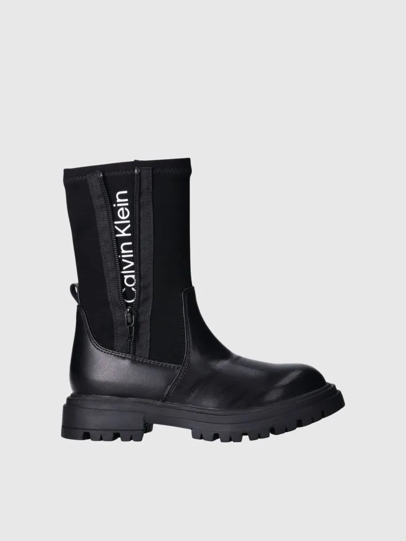 Calvin Klein Girls Black Boots