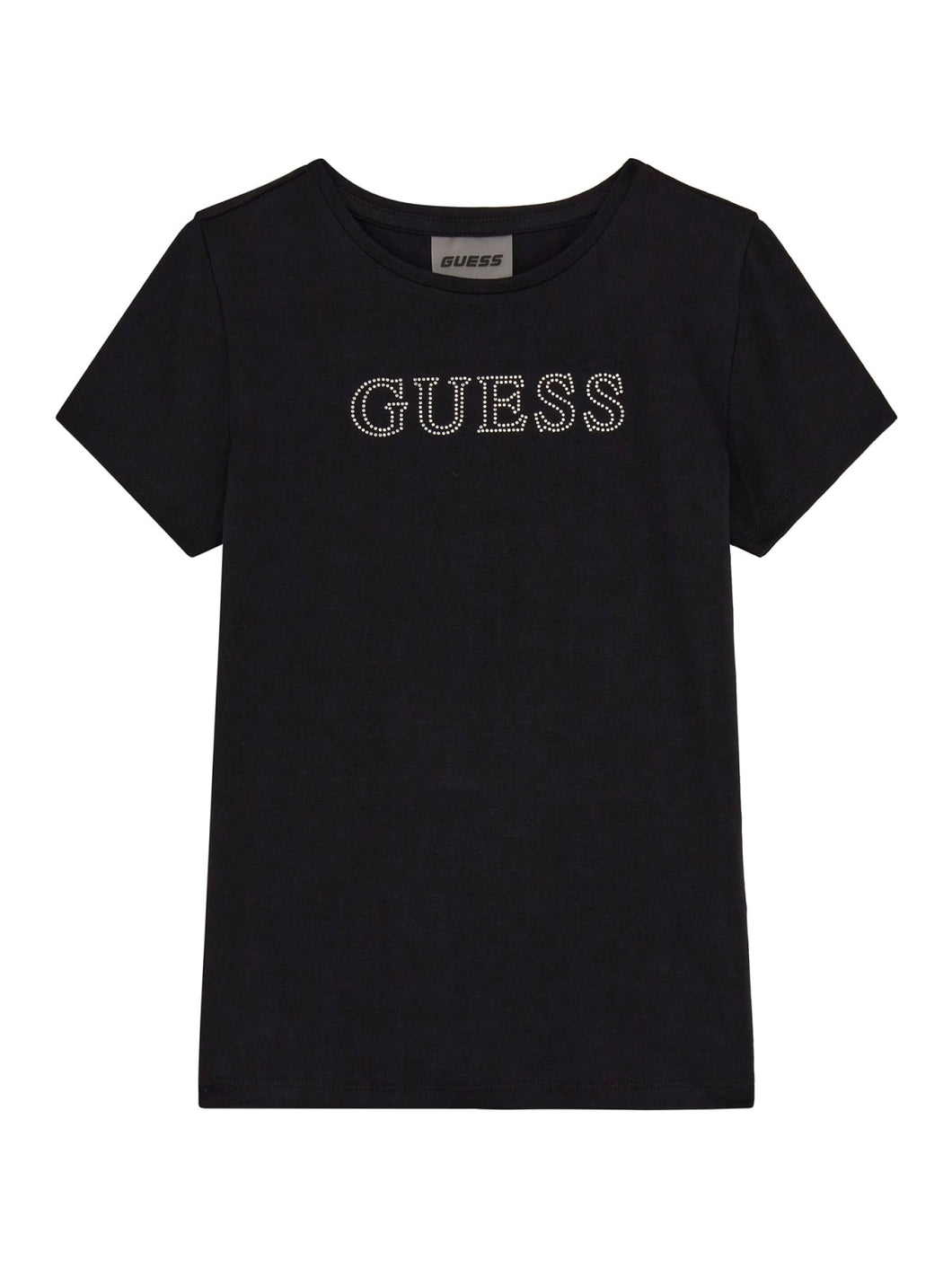 Guess Girls Black T-Shirt (Strass)