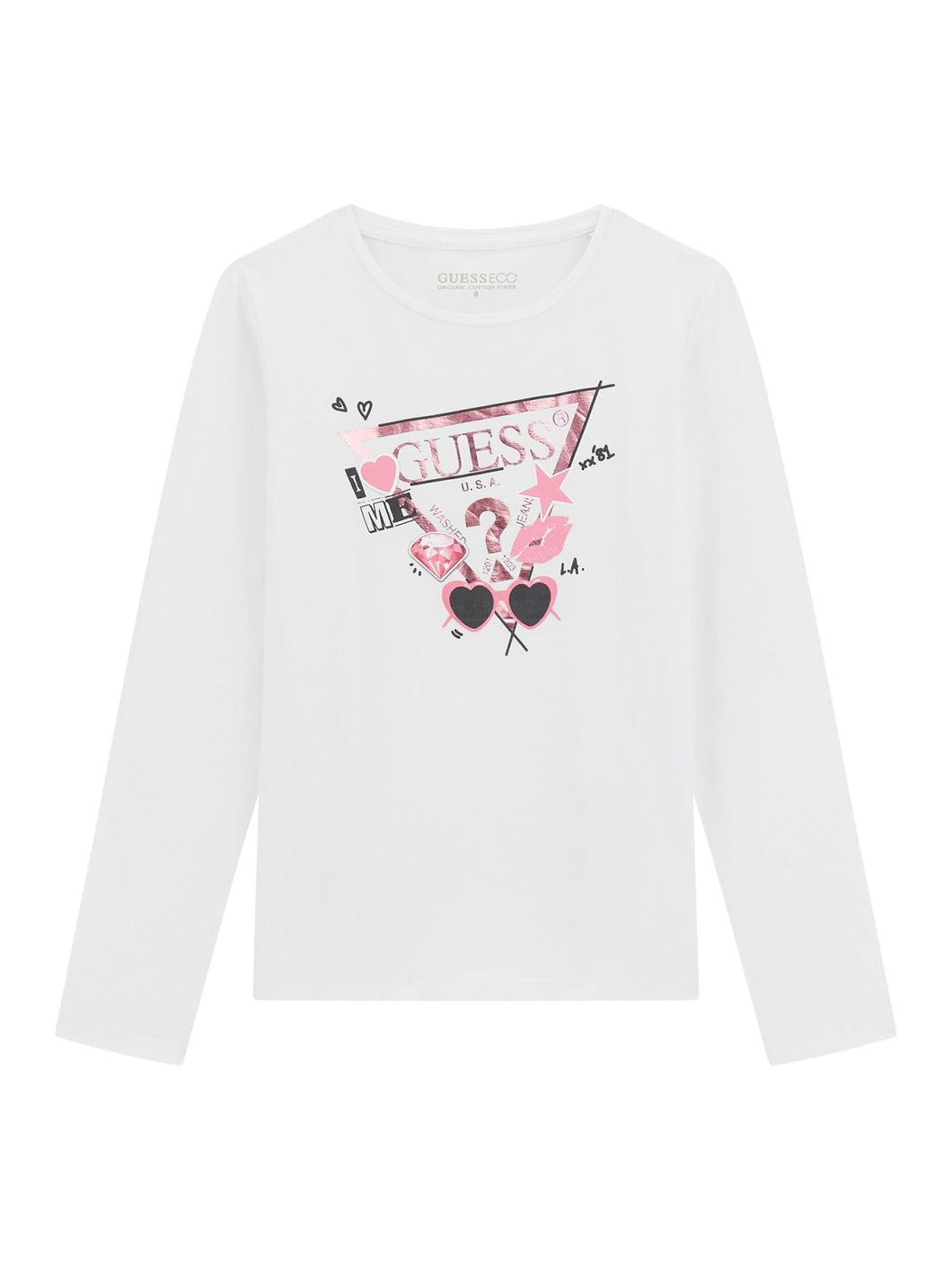 Guess Girls White T-Shirt