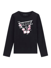 Load image into Gallery viewer, Guess Girls Black T-Shirt
