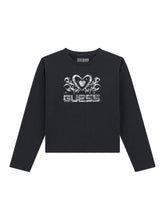 Load image into Gallery viewer, Guess Girls Black Top
