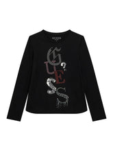 Load image into Gallery viewer, Guess Girls Black T-Shirt
