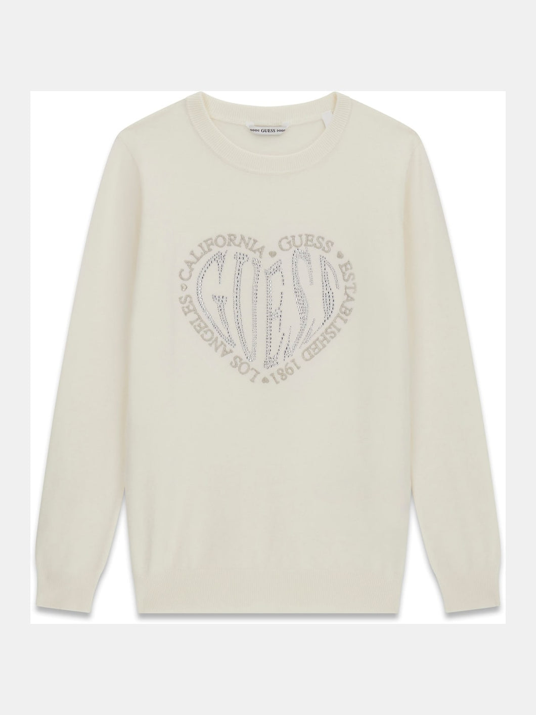 Guess Girls White Knit