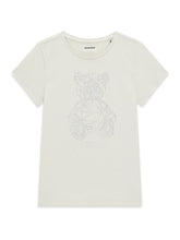 Load image into Gallery viewer, Guess Girls Bear Strass T-Shirt
