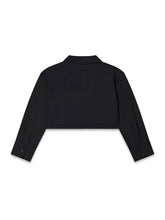 Load image into Gallery viewer, Guess Girls Black Strass Shirt
