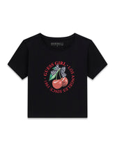 Load image into Gallery viewer, Guess Girls Black Cherry Top
