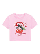 Load image into Gallery viewer, Guess Girls Pink Cherry Top (strass)
