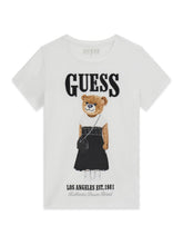 Load image into Gallery viewer, Guess Girls White Bear T-Shirt
