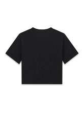 Load image into Gallery viewer, Guess Girls Black T-Shirt (strass)
