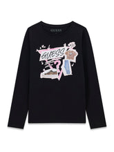 Load image into Gallery viewer, Guess Girls Black T-Shirt
