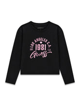 Load image into Gallery viewer, Guess Girls Black Top
