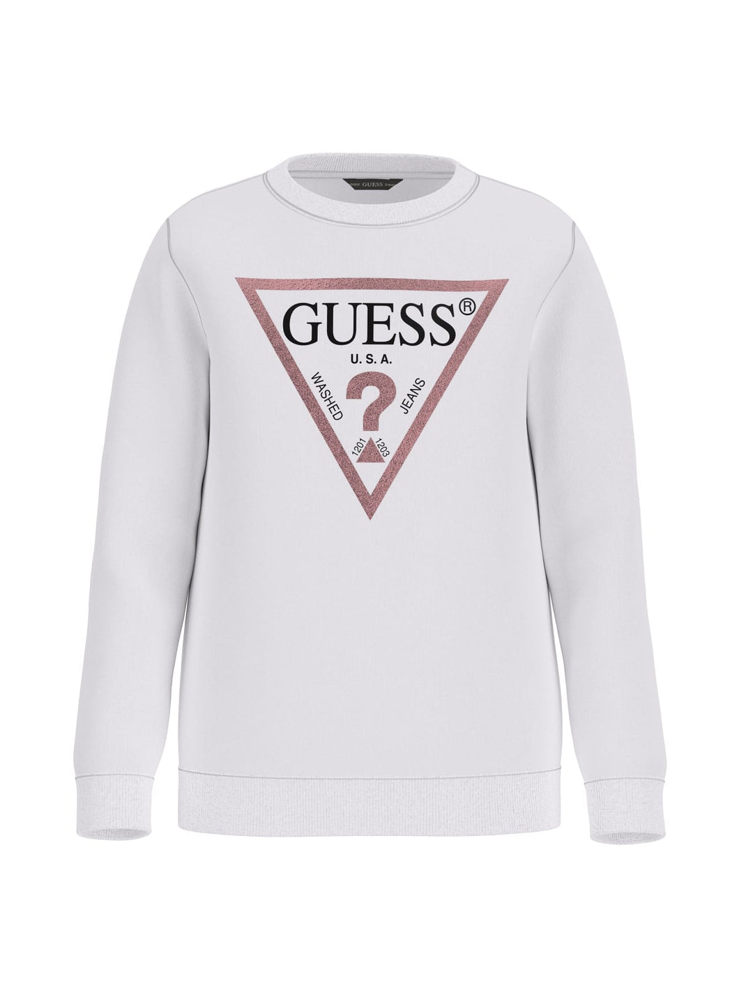 Guess Girls White Sweatshirt