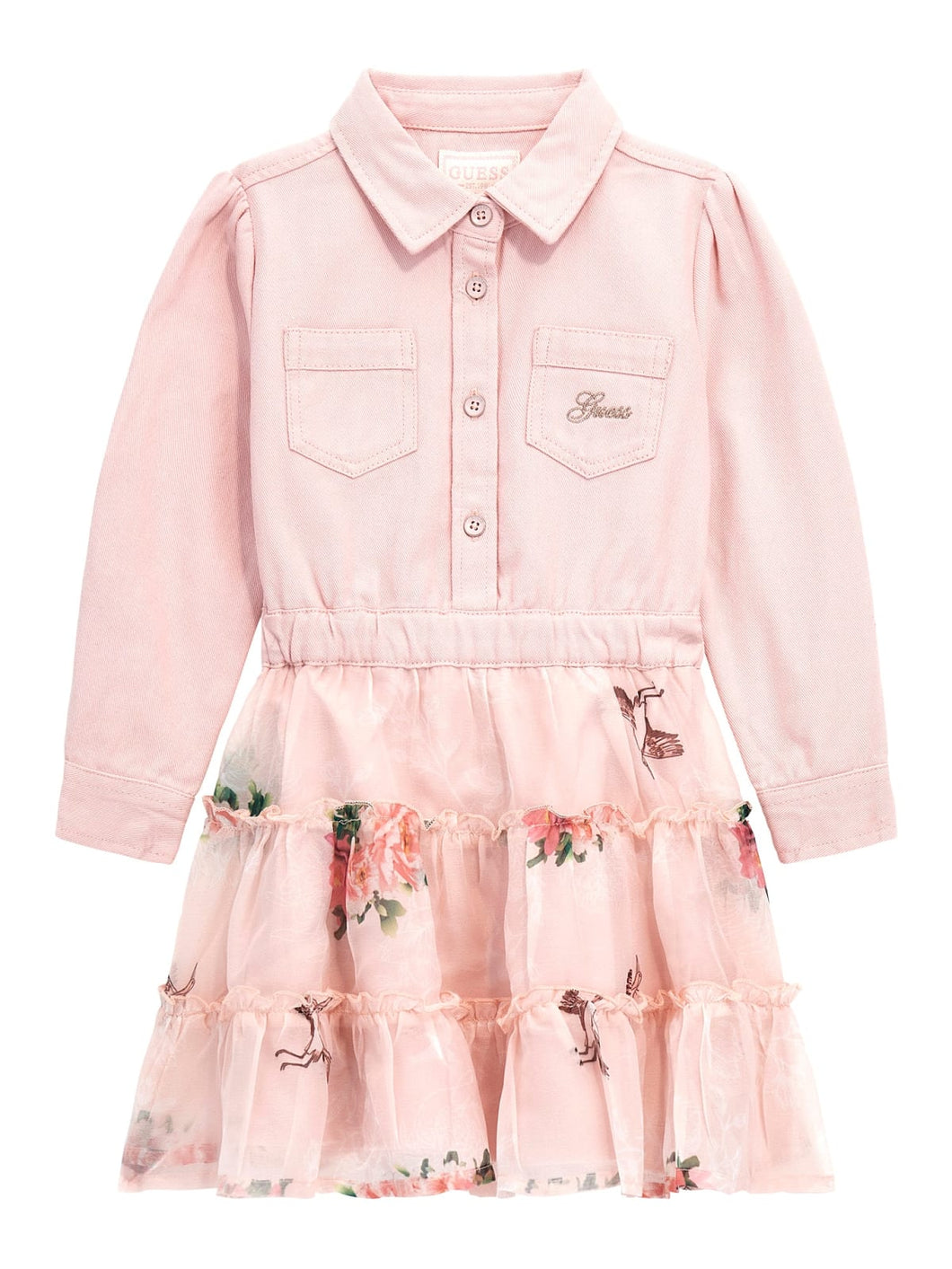 Guess Girls Pink Dress