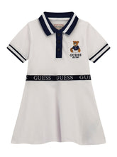 Load image into Gallery viewer, Guess Girls White Bear Dress
