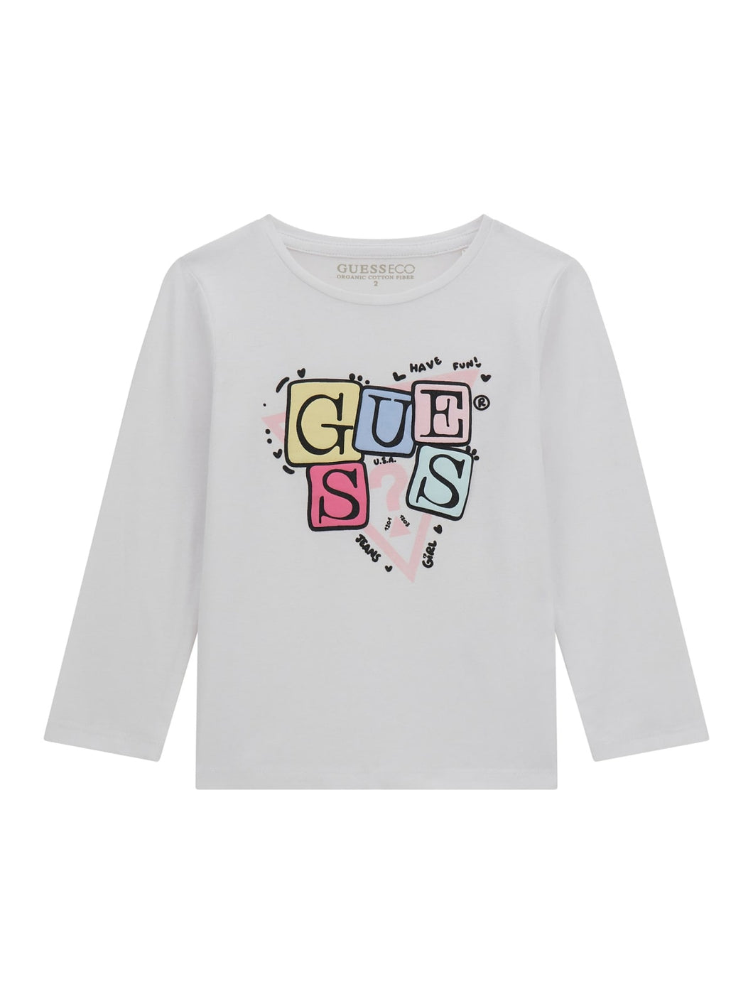 Guess Girls White T-Shirt