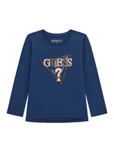 Load image into Gallery viewer, Guess Girls Blue T-Shirt
