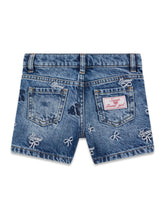 Load image into Gallery viewer, Guess Girls Jean Bow Short
