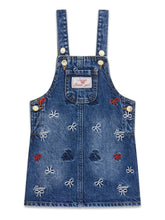Load image into Gallery viewer, Guess Girls Jean Bow Dress
