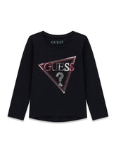 Load image into Gallery viewer, Guess Girls Black T-Shirt
