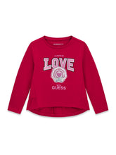 Load image into Gallery viewer, Guess Girls Fuchsia T-Shirt
