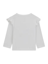 Load image into Gallery viewer, Guess Girls Butterfly White T-Shirt
