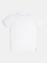 Load image into Gallery viewer, Guess Boys White Polo T-Shirt
