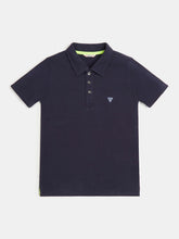 Load image into Gallery viewer, Guess Boys Blue Polo T-Shirt

