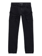 Load image into Gallery viewer, Guess Boys Black Cargo Jean
