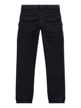 Load image into Gallery viewer, Guess Boys Black Cargo Jean
