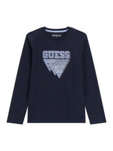 Load image into Gallery viewer, Guess Boys Navy Blue T-Shirt
