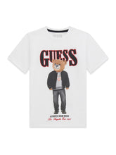 Load image into Gallery viewer, Guess Boys Bear White T-Shirt
