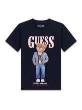 Load image into Gallery viewer, Guess Boys Bear Blue T-Shirt
