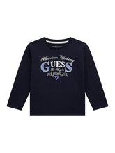 Load image into Gallery viewer, Guess Boys Navy Blue T-Shirt
