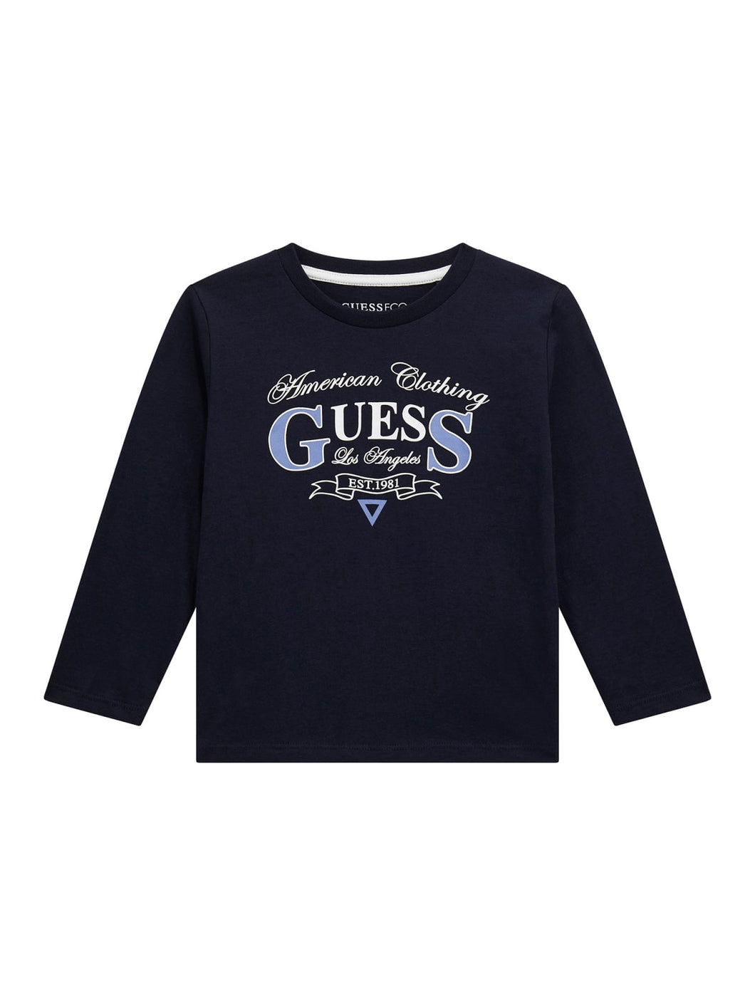 Guess Boys Navy Blue T-Shirt