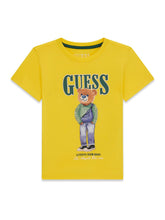 Load image into Gallery viewer, Guess Boys Bear Yellow T-Shirt

