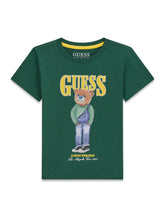 Load image into Gallery viewer, Guess Boys Green Bear T-Shirt
