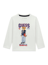 Load image into Gallery viewer, Guess Boys Bear White T-Shirt
