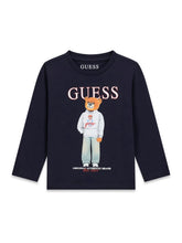 Load image into Gallery viewer, Guess Boys Bear Blue T-Shirt
