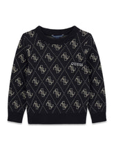 Load image into Gallery viewer, Guess Boys Blue Logo Knit
