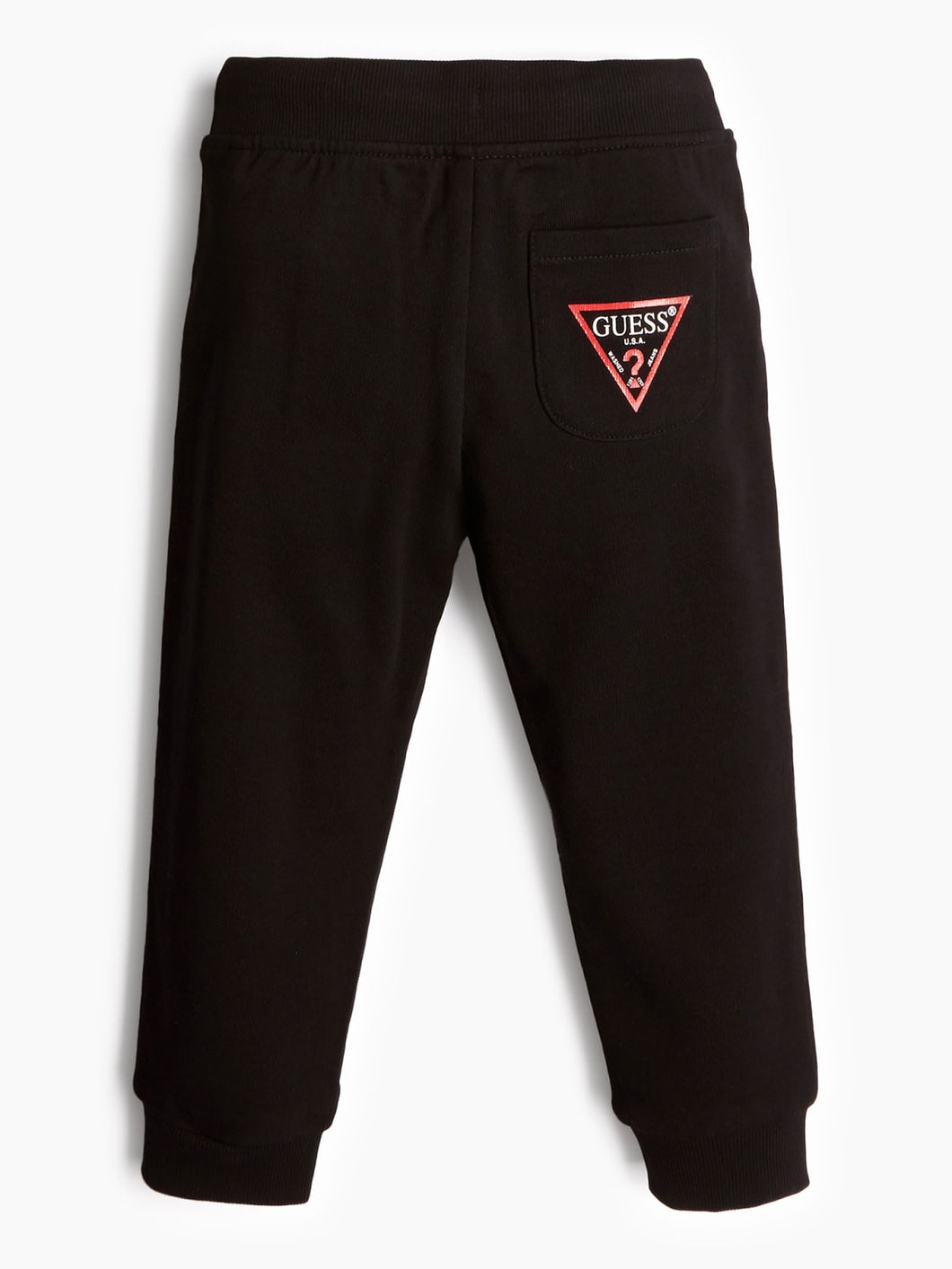 Guess Boys Black Logo Sweatpant Basic