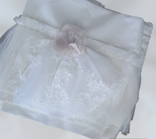 Load image into Gallery viewer, Christening Girls Baby Pink Rose Set
