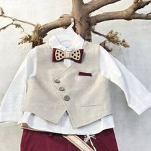 Load image into Gallery viewer, Boys Christening Suit Puppet
