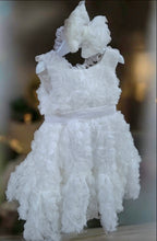 Load image into Gallery viewer, Girls Christening Rose Dress
