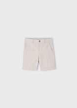 Load image into Gallery viewer, Mayoral Boys Linen Beige Short (3267) (76)
