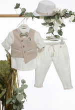 Load image into Gallery viewer, Boys Christening Suit Mi Chiamo A4650
