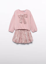 Load image into Gallery viewer, Abel &amp; Lula Girls Sequined Fringed Skirt Set (5539)
