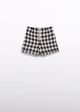 Load image into Gallery viewer, Abel &amp; Lula Gingham Sequin Short (5716)
