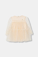 Load image into Gallery viewer, Guess Girls Gold Star Detail Dress
