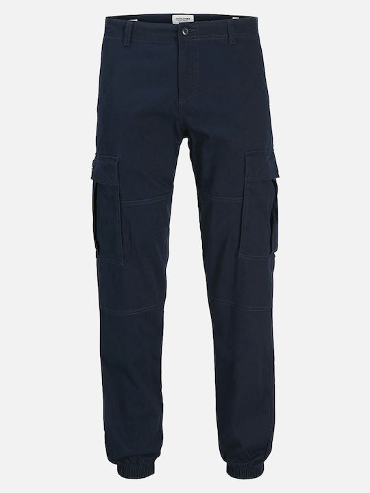 Jack & Jones Boys Navy Blue Cargo Pant 8361