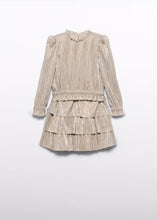 Load image into Gallery viewer, Abel &amp; Lula Girls Shiny Pleated Skirt Set (5541)
